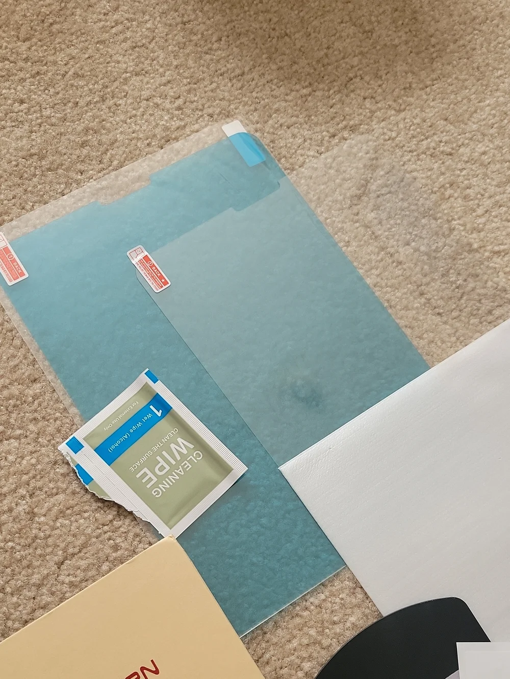 Free W Any Purch!Tempered Glass Screen Protector for Tablets - Clear. JUST ONE.